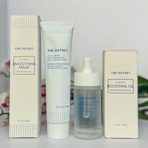The Outset Ultralight Boosting Oil + Smoothing Mask NIB ($88 Retail)